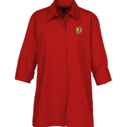 Superblend 3/4 Sleeve Poplin Swing Shirt - Ladies'