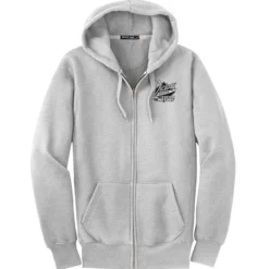 Super Heavy Full-Zip Hooded Sweatshirt - Screen