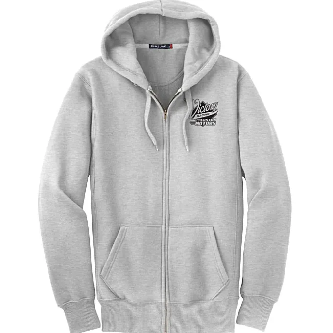 Super Heavy Full-Zip Hooded Sweatshirt - Screen