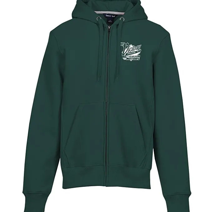 Super Heavy Full-Zip Hooded Sweatshirt - Screen