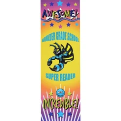 Super Kid Bookmark - Wow Words
