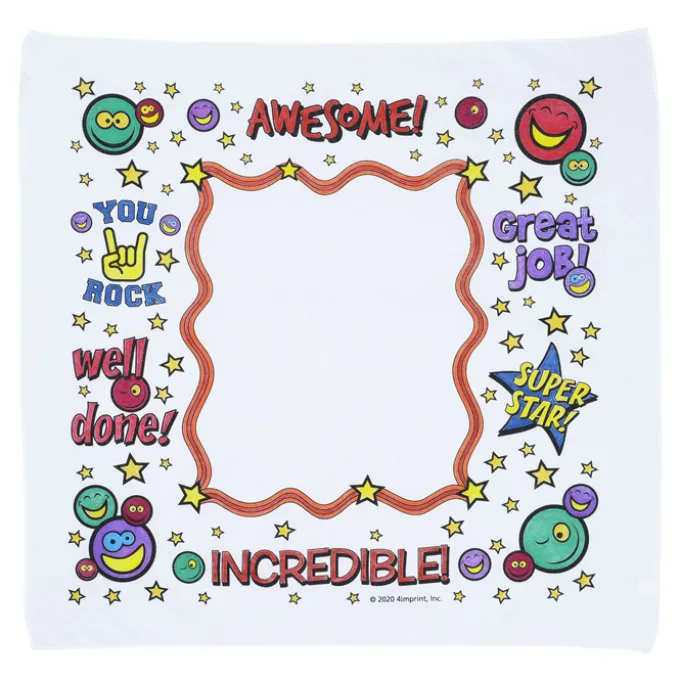 Super Kid Color Me Bandana - Wow Words