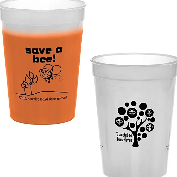 Super Kid Mood Stadium Cup - 12 oz - Go Green