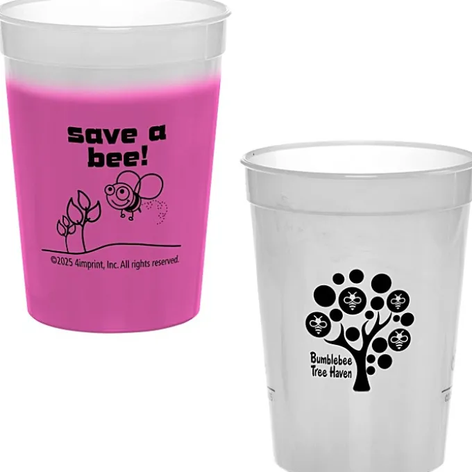 Super Kid Mood Stadium Cup - 12 oz - Go Green