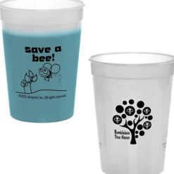 Super Kid Mood Stadium Cup - 12 oz - Go Green