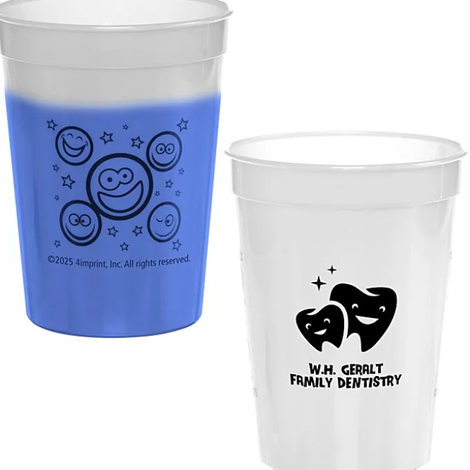Super Kid Mood Stadium Cup - 12 oz - Smiley Faces