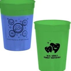 Super Kid Mood Stadium Cup - 12 oz - Smiley Faces