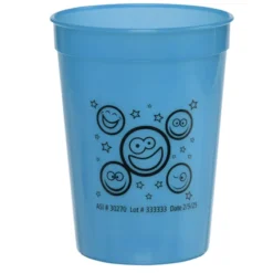 Super Kid Mood Stadium Cup - 12 oz - Smiley Faces