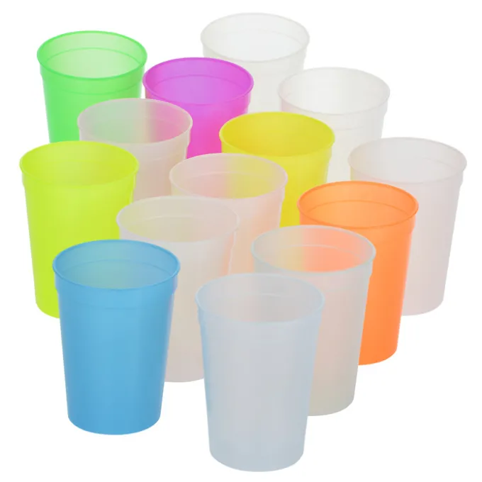 Super Kid Mood Stadium Cup - 12 oz - Smiley Faces