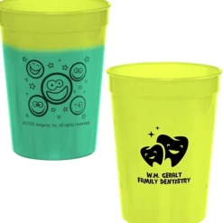 Super Kid Mood Stadium Cup - 12 oz - Smiley Faces