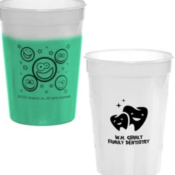 Super Kid Mood Stadium Cup - 12 oz - Smiley Faces