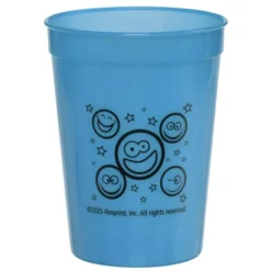 Super Kid Mood Stadium Cup - 12 oz - Smiley Faces