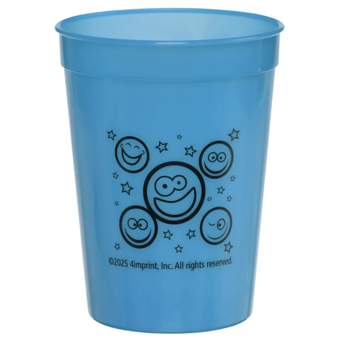 Super Kid Mood Stadium Cup - 12 oz - Smiley Faces