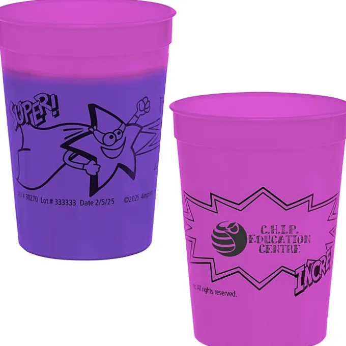 Super Kid Mood Stadium Cup - 12 oz - Superhero