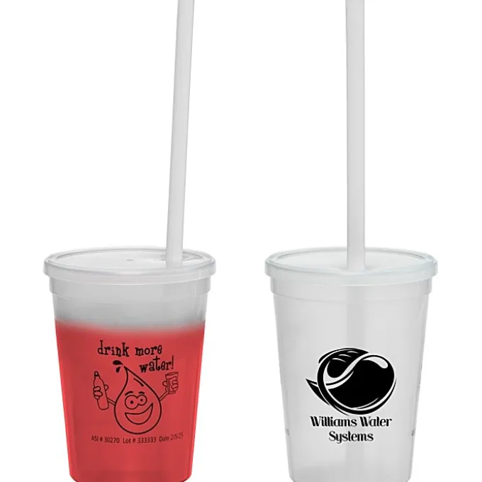 Super Kid Mood Stadium Cup with Straw - 12 oz - Healthy Habits