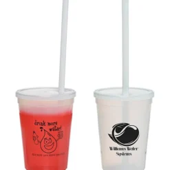 Super Kid Mood Stadium Cup with Straw - 12 oz - Healthy Habits