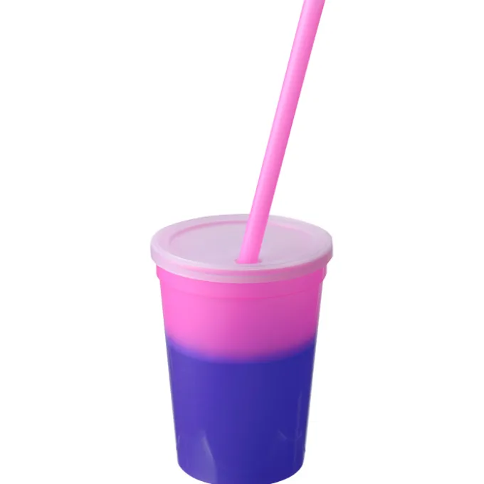 Super Kid Mood Stadium Cup with Straw - 12 oz - Healthy Habits