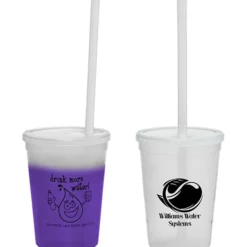 Super Kid Mood Stadium Cup with Straw - 12 oz - Healthy Habits