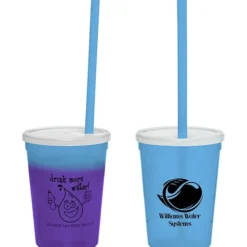 Super Kid Mood Stadium Cup with Straw - 12 oz - Healthy Habits