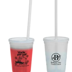 Super Kid Mood Stadium Cup with Straw - 12 oz - Dollars and Cents