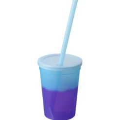Super Kid Mood Stadium Cup with Straw - 12 oz - Dollars and Cents