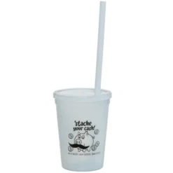 Super Kid Mood Stadium Cup with Straw - 12 oz - Dollars and Cents