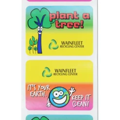 Super Kid Sticker Roll - Go Green