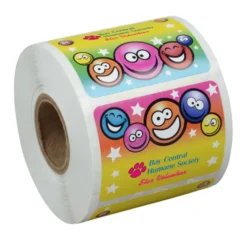 Super Kid Sticker Roll - Smiley Faces