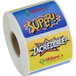 Super Kid Sticker Roll - Superhero Praise