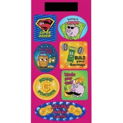 Super Kid Sticker Sheet - Dollars and Cents