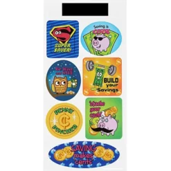 Super Kid Sticker Sheet - Dollars and Cents