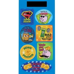 Super Kid Sticker Sheet - Dollars and Cents
