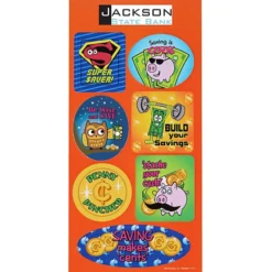 Super Kid Sticker Sheet - Dollars and Cents