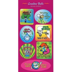 Super Kid Sticker Sheet - Go Green