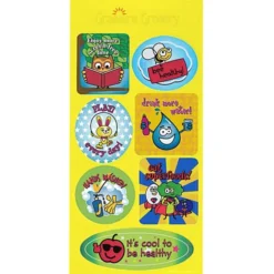 Super Kid Sticker Sheet - Healthy Habits