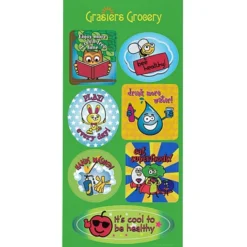 Super Kid Sticker Sheet - Healthy Habits