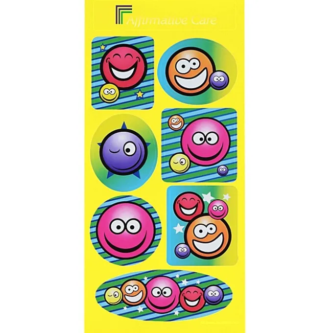Super Kid Sticker Sheet - Smiley Faces