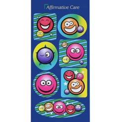 Super Kid Sticker Sheet - Smiley Faces