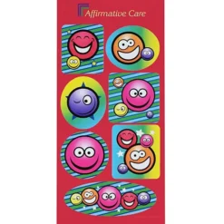 Super Kid Sticker Sheet - Smiley Faces