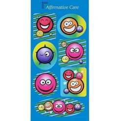Super Kid Sticker Sheet - Smiley Faces