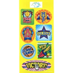 Super Kid Sticker Sheet - Sports Fun