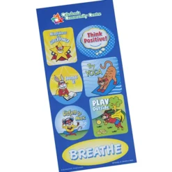 Super Kid Sticker Sheet - Superhero Mindfulness