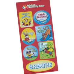 Super Kid Sticker Sheet - Superhero Mindfulness