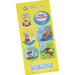 Super Kid Sticker Sheet - Superhero Mindfulness