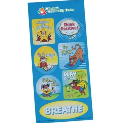 Super Kid Sticker Sheet - Superhero Mindfulness