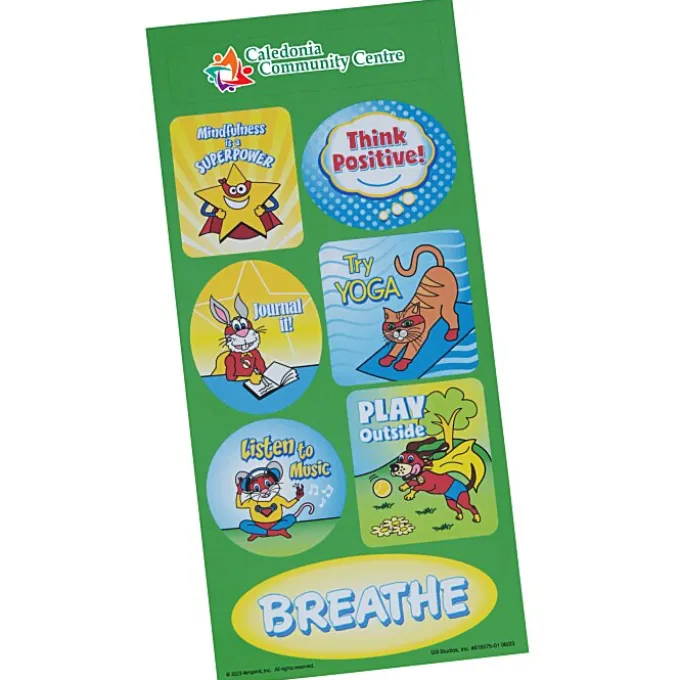 Super Kid Sticker Sheet - Superhero Mindfulness