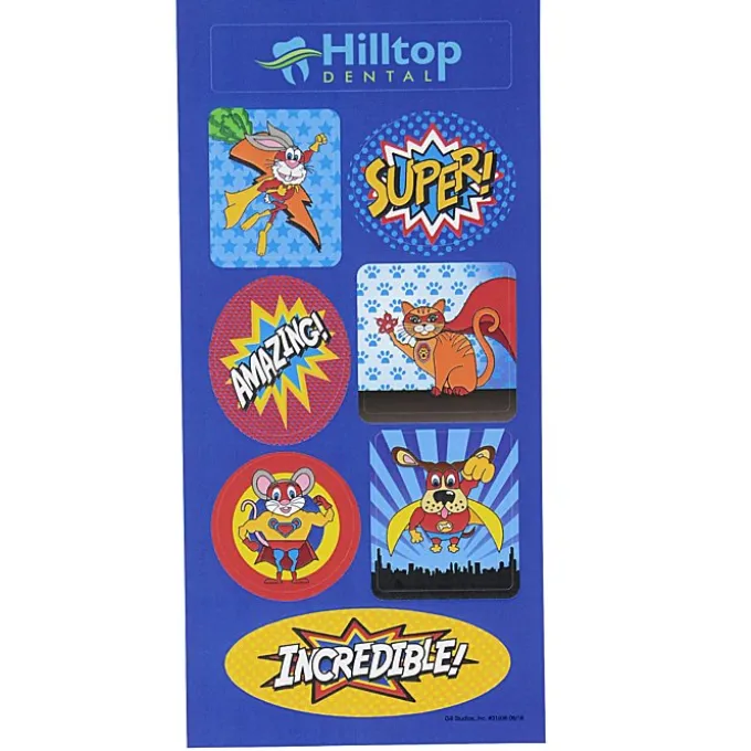 Super Kid Sticker Sheet - Superhero