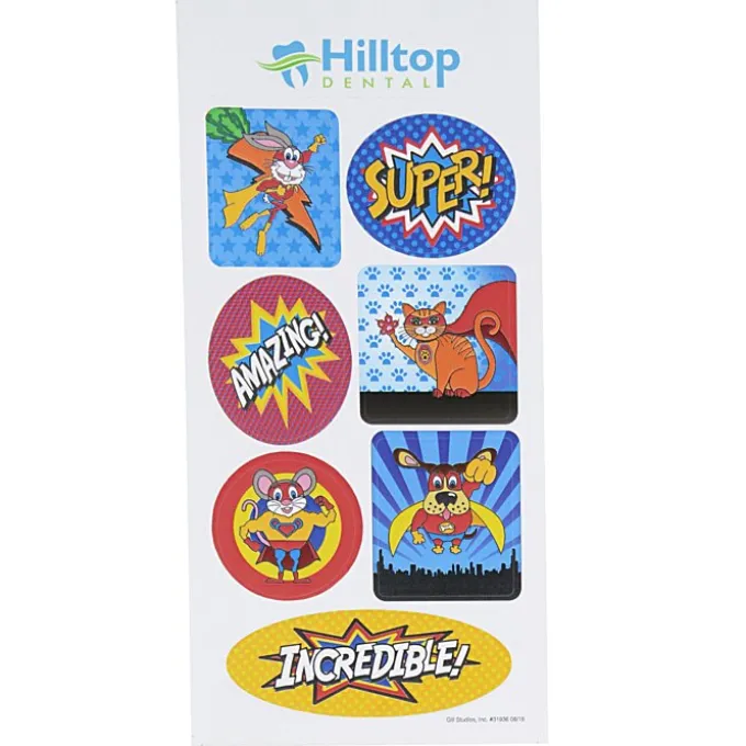 Super Kid Sticker Sheet - Superhero