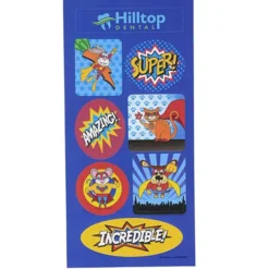 Super Kid Sticker Sheet - Superhero