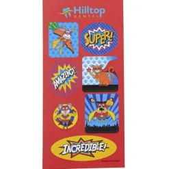 Super Kid Sticker Sheet - Superhero
